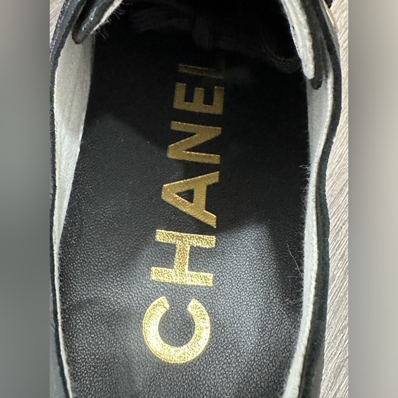 Black Quilted Platform Sneakers - Picture 12 of 16